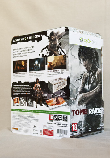 Tomb Raider (2013) - Фотообзор коллекционного издания Tomb Raider для Xbox 360